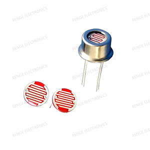 GL12528 resistenza dipendente dalla luce in tempo di risposta rapida (LDR) per dispositivi elettronici di illuminazione automatica dispositivi componenti elettronici intelligenti - Product Image 1