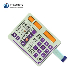 Hot sales OEM Membrane <strong>Switch</strong> Factory for 2020 New Design Device <strong>Keyboard</strong> with <strong>embossing</strong> metal dome array - Product Image 4