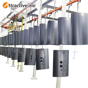 AttractiveChina sistema di trasporto aereo personalizzato per riscaldamento automatico di acqua in polvere rivestimento PLC Core Painting attrezzature - Product Image 1