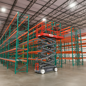 Tiêu chuẩn Mỹ 96 \ "bước chùm Kệ xu hướng nóng mật độ cao lưu trữ Pallet ral2004 bột màu cam xếp chồng Kệ kệ - Product Image 6