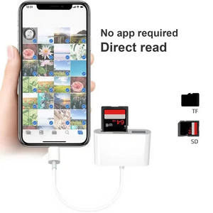读卡器3合1全多USB 2.0/Type-C u盘tf卡读卡器手机摄像头OTG适配器 - Product Image 4