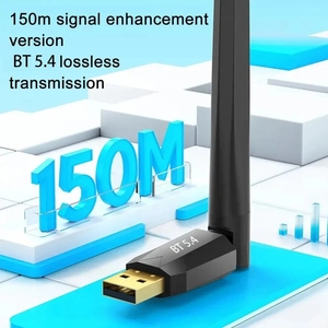 BR09 150M USB <strong>Bluetooth</strong> 5.4 Dongle Adapter Speaker Wireless <strong>Mouse</strong> <strong>Keyboard</strong> Music Audio Receiver for laptop - Product Image 4