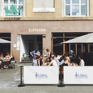 TS-CB03 Quảng Cáo Cafe Barrier <span class=keywords><strong>Banner</strong></span>, Đám Đông Kiểm Soát Stanchion <span class=keywords><strong>Banner</strong></span>, Đám Đông Kiểm Soát Bài Biểu Ngữ - Product Image 1