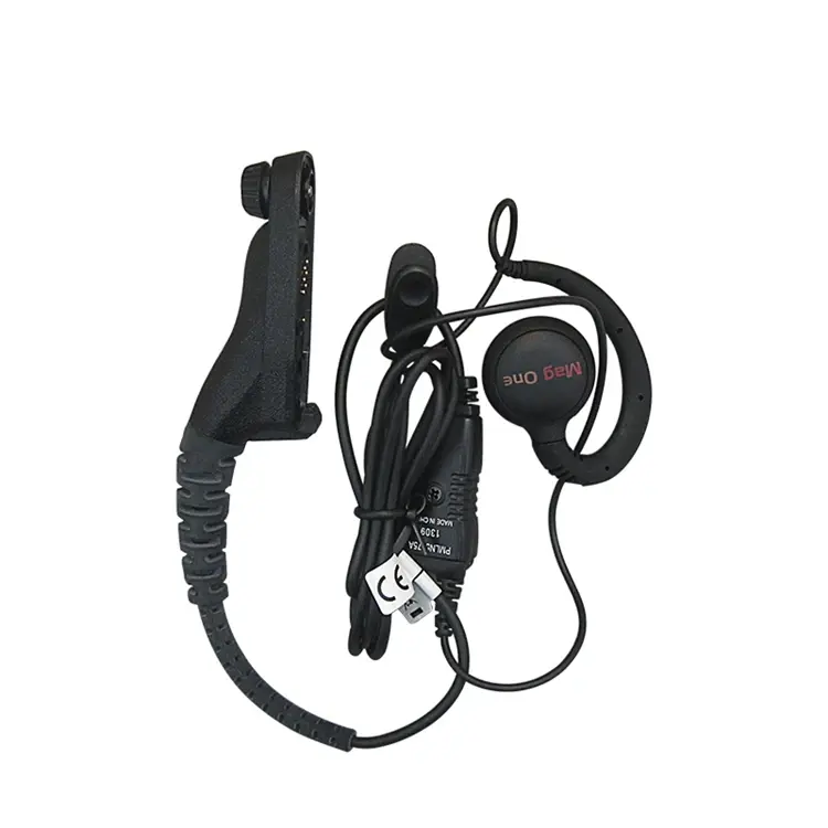 Venta al por mayor original PMLN5975,PMLN5975-línea micrófono PPT auricular para Motorola DP4404 DP4801walkie talkie