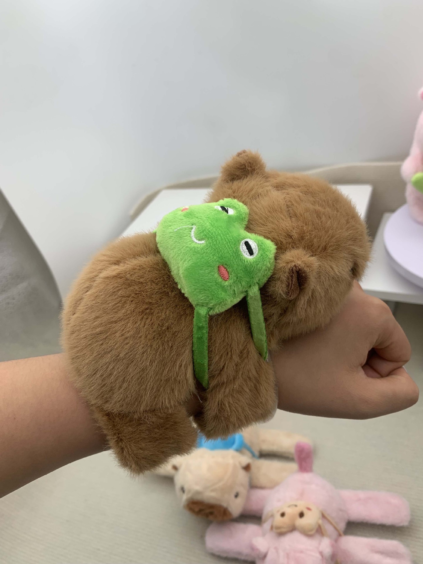 Capibara de rana trasera