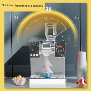 Eis schnee maschine Intelligentes Steuerungs system Kontinuierliche Eis leistung Große Leistung Eis rasier maschine kommerzieller Schnee - Product Image 5