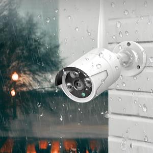 Best-Selling 4*2MP WiFi <strong>Security</strong> Camera <strong>System</strong> with Night Vision for Outdoor Use Includes NVR and HDD Data Storage Options - Product Image 4