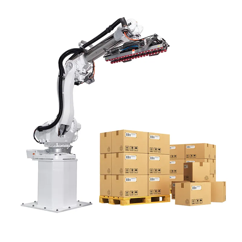 Leadworld Hoge Productiviteit Karton Stapelen Palletizer Robot Palletising Machine