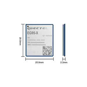 Quectel EG95-EX LTE Cat4 Pin2Pin-kompatible M95 BG95-Serie 150 Mbit/s DL Embedded PMU 1uA Power Off IoT Gateway-Lösung - Product Image 2