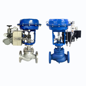 COVNA 2 路隔膜操作气动水流量蒸汽截止阀控制阀 4-20mA YTC智能定位器 - Product Image 1