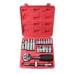 折叠式坚固外壳72pcs木工工具套装混合便携式工具包 - Product Image 2
