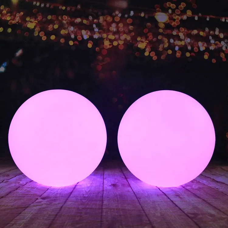 Sfera Led Dmx ignifuga impermeabile multicolore bianca di natale