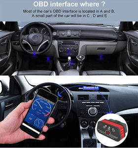 新版本蓝牙5.0 OBD2扫描仪Elm327读码器车载诊断适配器适用于IOS安卓 - Product Image 5