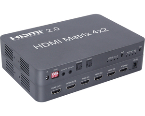 HD HDTV HD <strong>matrix</strong> 2.0 <strong>matrix</strong> <strong>Switcher</strong> 4 in 2 Out HD Video <strong>matrix</strong> Switching 4K60hz