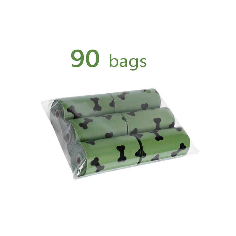 1.5 silk 6-roll environmentally friendly green bone OPP bag