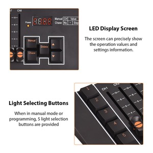 <strong>DMX</strong> <strong>Controller</strong> <strong>DMX</strong> 512 40 Channel Stage DJ Light <strong>Controller</strong> for DJ Lights Party Shows Disco Pub Light <strong>Controller</strong> Console Panel - Product Image 4