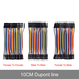 Dupont Line 10CM 20CM 30CM 40Pin Stecker zu Stecker Stecker zu Buchse und Buchse zu Buchse Überbrückung kabel Dupont Kabel für Arduino - Product Image 2
