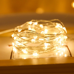 LED Solar Lichterkette Fernbedienung RGB String Mehrere Farbwechsel Weihnachts baum Streifen Licht für Garten im Freien - Product Image 1
