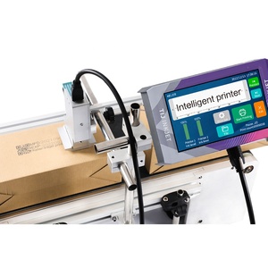 2022 kelier dati Variabili di scadenza QR codice numero di serie automatico di codifica on-line macchina KX180 stampante a getto d'inchiostro di stampa in batch