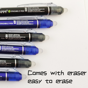 <strong>NEW</strong> 0.7 mm Retractable Erasable Gel Ink Pens Clicker Eraser Pens Fine Point With Rubber for Smooth <strong>Writing</strong> Drawing - Product Image 4