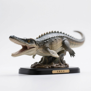 Customized Resin Dinosaur Statue PVC Lifelike Mosasaurus Model Figure - Product Image 5