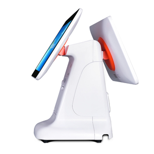 White Color Dual Touch Screens 15.6 and 11.6 INCH Ad Point of Sale/POS <strong>Systems</strong>/POS All in One/RK3568/NFC/58MM Printer - Product Image 6