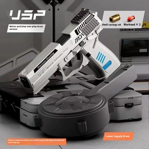 Colt bağlantı geri tepme USP otomatik çıkarma 1911 çöl kartal için yüksek hızlı elektronik oyuncak tabanca yumuşak ABS PC çocuklar için - Product Image 2