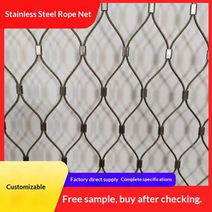 लचीले बुना हुआ स्टेनलेस स्टील तार जाल ड्रोन खनन मशीनरी के लिए कम ऊंचाई अवलोकन अलगाव संरक्षण जाल - Product Image 4