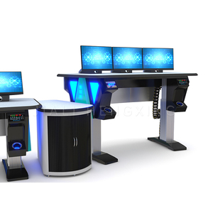 Centro de control ajustable personalizado Escritorio de comando y control Ai Control Room Consolas de monitoreo - Product Image 5