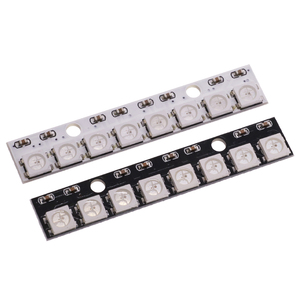 5V 1ビット3 4ビット7 8ビット9 12ビット16ビット24ビット32ビット64ビットWS2812 5050 RGB LEDリングランプライト + 統合ドライバーArduino Diy - Product Image 5