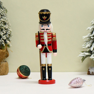 30cm Clever Creations Traditional King Nutcracker Collectible Wooden Christmas Nutcracker for Festival Tabletop Decor - Product Image 2
