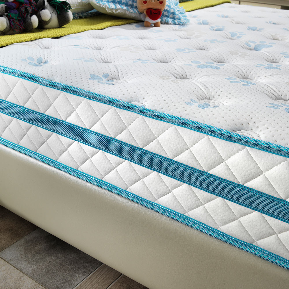 Rayson Brand or OEM 22CM High Quality Firm Tight Top Queen Size Customized bonnell spring mattress