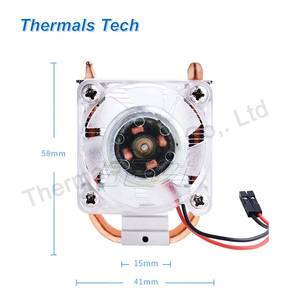 Vente en gros dissipateur thermique avec ventilateur pour <span class=keywords><strong>Raspberry</strong></span> <span class=keywords><strong>Pi</strong></span> 4B 3B + tour IC - Product Image 1