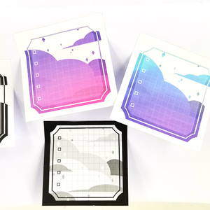 Custom Printed Journal Writing Pad Set <strong>Notebooks</strong> Customized Transparent - Product Image 5