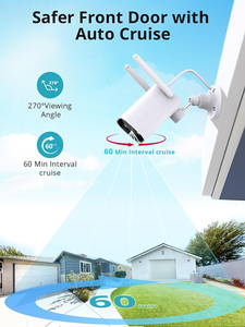 Bullet Mini Wireless Wifi IP telecamera per la visione a distanza di controllo Tuya HD visione notturna PTZ - Product Image 6