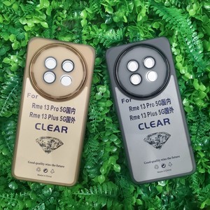 OPPO A16 4G için uygun/A17 şeffaf TPU yumuşak kabuk rengi galvanik Lens filmi ince delik anti-sonbahar TPU cep telefonu kılıfı - Product Image 6