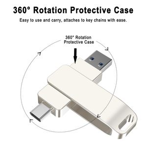 プロモーションカスタムMemoria Cle Usb 3.0 3.2キースティックペンドライブ128Gb 256Gb 512GbディスクペンドライブタイプC 1テラバイト2テラバイトUsbフラッシュドライブ - Product Image 3