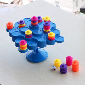 Educational Toy Desktop Balance Tree <strong>Tip</strong> Topple Stacking Table Board <strong>Game</strong> Toy for Kids - Product Image 3