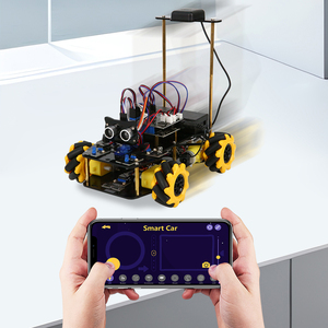 4WD DIY <strong>Robot</strong> Vehicle with GPS and <strong>Remote</strong> <strong>Control</strong> Programmable ESP32 Arduino Starter Kit for Arduino Tinkerers - Product Image 4