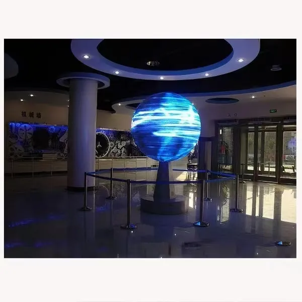 Pantalla esférica Led en forma de pantalla, diámetro de globo, 1M, 1,5 M, 2M, pantalla de esfera P2 P3, uso de pantalla de bola Led para exposición