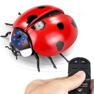 อันดับยอดนิยมแปลกกลัวJuguetes Educativosรีโมทคอนโทรลอินฟราเรดเด็กไฟฟ้าRC Ladybug - Product Image 2