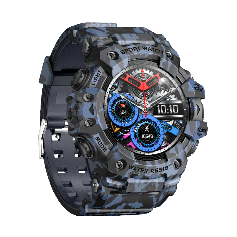 camouflage blue