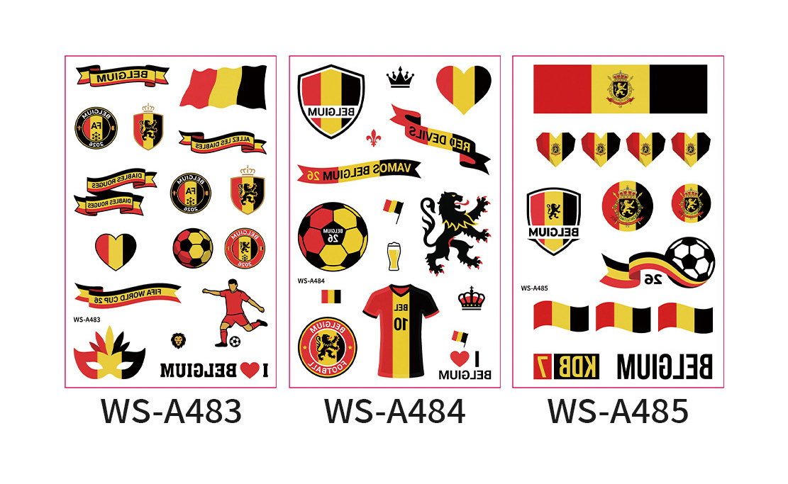 Bélgica - 3 piezas/juego