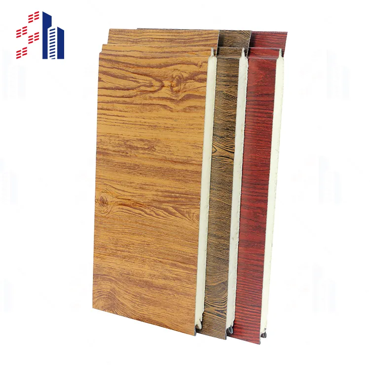 SH wood decoration polyurethane metal carved exterior facade luxury interior wall panel cover sandwich panels