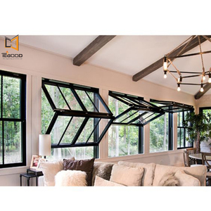 Thermal Break Aluminium Vertikale Falt fenster Bi-Falt fenster - Product Image 5