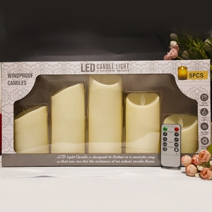 高品質防水Led電子キャンドルフレームLEDキャンドルリモコン付き - Product Image 5