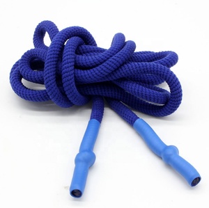 Cordón de macramé de poliéster redondo elástico personalizado de 1,5mm, moldeado por inyección con cordón y cabeza de cuerda para bolsos, zapatos y prendas de vestir - Product Image 6
