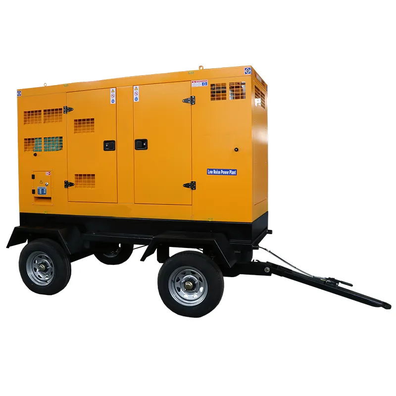 Jenis Trailer kedap suara didukung oleh Cummins Cummins 25Kva Generator Diesel 20kW