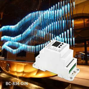 DIN-Rail DMX-Controller-Decoder 12V 24V 4CH DMX512 zu PWM-Dimm signal ausgangs wandler mit konstanter Spannung für RGBW-Streifen - Product Image 6