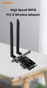 MT7921 Network <strong>Lan</strong> Card WiFi Network Card WiFi 6 Adapter 1800Mbps 2.4GHz 5.8GHz 802.11ax Wireless Adapter Pcie - Product Image 3
